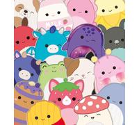 Squishmallows Carte d'anniversaire - Carte de vœux mignonne et colorée pour enfants, adolescents et collectionneurs - Parfaite pour les fans de Squishmallows