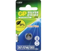 SR44 GP - Pile bouton à oxyde d'argent, SR44, 165 mAh, 11,6 x 5,4 mm, lot