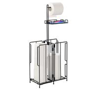 SRD Porte-essuie-tout pliable double face à poser au sol, multi-niveaux, Vente de Nouvel An, Meilleurs cadeaux