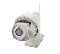 Sricam Caméra Réseau HD 720P WiFi Caméscope Intérieur Wi-Fi P2P IR Vision Nocturne Détection de Mouvement PTZ Mini Caméra CCTV avec Microphone et Haut-parleur pour Maison, Enfants, Animaux de