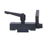 Srliya Butée de Voie à Onglet ArrêT de Voie en T Butée de Goulotte pour le Travail du Bois de 45 Mm Limiteur de en T Rotatif Verrouillable en Alliage D'aluminium [espace rése