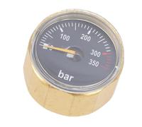 Srliya Compteur de Pression de Cylindre D'air Haute Pression, Filetage G1/8 pour la Mesure du Gaz, Brille dans le Noir, Laiton étanche - 1 unité