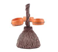 Srliya Ensemble de Bols de Service à la Citrouille D'Halloween, pour Collations et Friandises Lors des Fêtes, Décorations de Fête D'Halloween en Résine, 3 Tasses 15x15x21cm (#2)