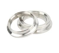Srliya Jeu de Brides de Soupape de Décharge Kit de Soudure de Bande en V en | Construction en Acier Inoxydable, Réparation D'échappement Turbo, Sortie D'entrée 44 Mm, Application TIAL MV-R MVR VBAND