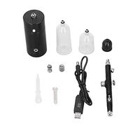 Srliya Kit Aérographe Portable sans Fil avec Compresseur Rechargeable 18 Psi pour Maquillage, Tatouages, Manucures et Travaux Manuels
