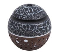 Srliya Mini Humidificateur Portatif Compact, Diffuseur D'aromathérapie de 100ml avec Lumières Colorées pour Bureau et Chambre à Coucher