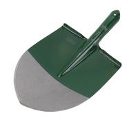 Srliya Pelle à Creuser de Jardin Pelle à Pointe Ronde Tête de Rechange en Acier au Manganèse Surface Pulvérisée Bord de Meulage Plate-Forme de Pied pour Jardin, Cour, Plage, Camping,