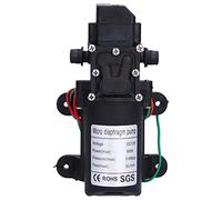 Srliya Pompe à Eau à Membrane 12 V, Auto-amorçante 60 W, 0,8 MPa | Plastique Technique, Irrigation de Jardin, Piscines, Débit 5L/min, Systèmes DC 12V, Pulvérisateur à Pression