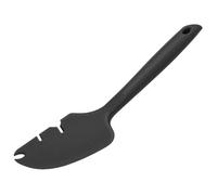 Srliya Spatule Multifonctionnelle en Silicone de 12 Pouces, pour Mélanger, Remuer, Bol de Cuisson, Grattoir pour la Cuisine (Noire)