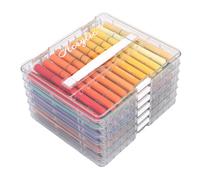 Srliya Stylo Marqueur Acrylique, 72 Couleurs Vives pour l'artisanat | Utilisation liquide directe, pigment non toxique, boîte de rangement organisée, adaptée à diverses surfaces