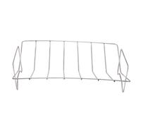 Srliya Support à Rôtir en Forme de V pour Dinde, en Acier Inoxydable, pour Griller les Côtes du Barbecue, Accessoire pour Fumer, Accessoire de Gril
