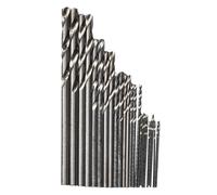 SROUPSUTKK Lot de 25 forets HSS 0,5 for 3 mm, acier rapide, PCB, for mini perceuse, outils bijouterie, for mèches Dremel foret