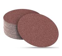 Sruhrak 30 Pièces Disque de Ponçage, 180 mm Rond Disques Abrasifs à Non Trous Papier Poncer à Grain 400 pour Ponceuse Murale Girafe