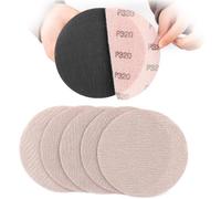Sruhrak Treillis Feuilles Abrasive 150mm, 30 Pièces Papier a Poncer 320 Grains Abrasives Papier pour Ponceuses pour cloisons sèches
