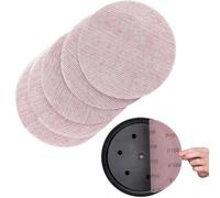 Sruhrak Treillis Feuilles Abrasive 225mm, 25 Pièces Papier a Poncer 180 Grains Abrasives Papier pour Ponceuses pour cloisons sèches