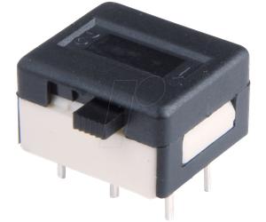SS 25546 N - Interrupteur à glissière, 90°, RM5,08/2,56 Marche - Marche