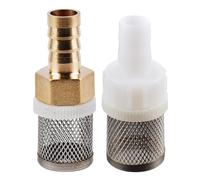 SS Barb filtre 2pc maille presse lavage jardin voiture pompe carburant gaz eau
