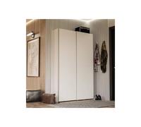 Armoire 2 portes coulissantes multifonction - Blanc mat - L120 x P41,6 x H190,5 cm - OZZULA
