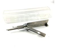 SS002R Outil 2 en 1, serrure civile avec rainure en S pour la lecture et le crochetage, kit de crochetage de verrouillage pour cylindre européen pour débutants