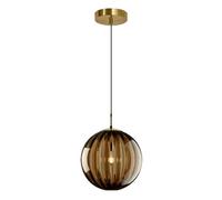 SSBHDM Abat-Jour de Lampe Suspendue en Verre sphérique créatif, Lustre à tête Unique à vis E27, Suspension encastrée au Plafond, Bar, Salon, Cuisine, luminaires de décoration