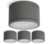 SSC-LUXon CELI-WX spot plafond anthracite IP44 - luminaire salle de bain & | Éclaire uniformément toute la pièce, pose simple et faible consommation pour un usage quotidien et durable.