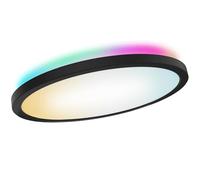SSC-LUXon ERUNA Plafonnier LED connecté RGB Ø 29 cm - Luminaire plafond | Éclaire uniformément toute la pièce, pose simple et faible consommation pour un usage quotidien et durable.