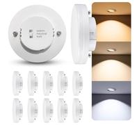 SSC-LUXon LumiFLEX GX53 - lot de 10 ampoules LED 5W 3-en-1 blanc chaud
