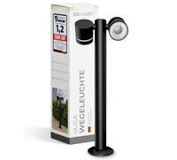 SSC-LUXon ULICA Lampadaire extérieur Douille pour 2x GX53 - Outdoor Borne d'éclairage IP54 orientable 230V Lampadaire