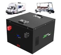 SSCYHT Batterie Solaire 12,8 V 25,6 V Batterie au Lithium avec Bluetooth Batteries à décharge Profonde Batteries LiFePO4 pour Alimentation de Secours avec écran, Ports Anderson,25.6v220ah