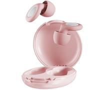 SSKHE Bouchon d'Oreille pour Dormir,Bouchons d'Oreilles en Silicone Doux et Réutilisable,Protection Auditive 35 DB,8 Accessoires XS/S/M/L (Rose)