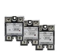 SSR-25DA SSR-40DA SSR-40AA SSR-40DD SSR 10A 25A 40A 60A 80A 100A DD DA AA Module de relais à semi-conducteurs for le contrôle la température PID 1 pièces(Aa,40A)