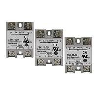 SSR-60DA SSR-80DA SSR-100DA SSR-60AA SSR-60DD SSR 60A 80A 100A DD DA AA Module de relais à semi-conducteurs for le contrôle la température PID 1 pièces(Aa,SSR-80A)