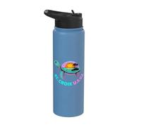St. Croix U.S.V.I. US Virgin Island Souvenir Vacances Stainless Steel Insulated Water Bottle