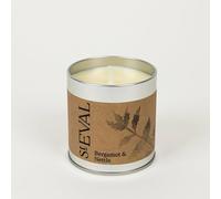 St Eval Candle Co Ltd Bougie en pot métallique Parfum bergamote et ortie