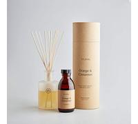 St Eval Diffuseur de parfum à roseaux orange et cannelle - 150 ml - Décoration d'intérieur et de bureau - Huile parfumée