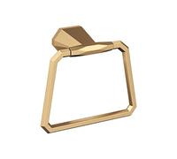 St Vincent Champagne Bronze Contemporain 5-9/16 po (141mm) Longueur Anneau Porte-Serviette