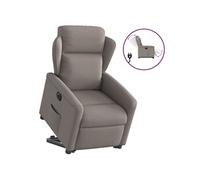 vidaXL Fauteuil Inclinable Électrique - Taupe Tissu