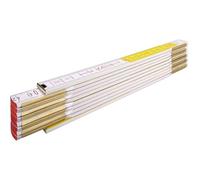 Stabila 01128/4 Type 617 Mètres-pliants en bois 2 m x 16 mm Multicolore