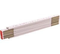 STABILA 01133 - Mètre pliant, mètre pliant type 1607, 2000 mm, échelle cm/pouces