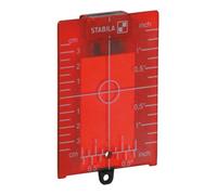 STABILA Cible STABILA ZP, rouge Quantité:1