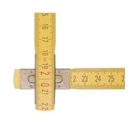 STABILA Mètre pliant en bois STABILA 607 L.2m jaune clair bois de hêtre Précision III Quantité:1