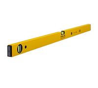 STABILA Niveau à bulle Type 70, 100 cm, profilé léger en aluminium, 1 fiole horizontale, 1 fiole verticale, Made in Germany