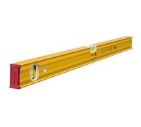 STABILA Niveau à bulle Type 80 AS, 80 cm, profilé alu renforcé, 1 fiole horizontale, 1 fiole verticale, antidérapant intégré, Made in Germany