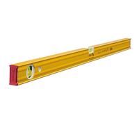 STABILA Niveau à bulle Type 80 AS, 90 cm, profilé alu renforcé, 1 fiole horizontale, 1 fiole verticale, antidérapant intégré, Made in Germany