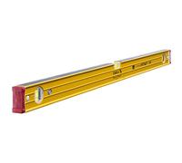 STABILA Niveau magnétique Type 96-2 M, 100 cm, profilé alu extra-rigide, 1 fiole horizontale/2 fioles verticales, embouts amortisseurs, antidérapant, Made in Germany