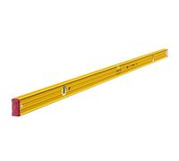 STABILA Niveau Type 96-2, 183 cm, profilé aluminium extra-rigide, 1 fiole horizontale, 2 fioles verticales, embouts amortisseurs, antidérapants intégrés, Made in Germany