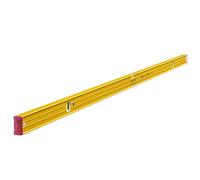 STABILA Niveau Type 96-2, 200 cm, profilé aluminium extra-rigide, 1 fiole horizontale, 2 fioles verticales, embouts amortisseurs, antidérapants intégrés, Made in Germany