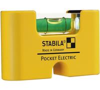 Stabila POCKET ELECTRIC 17775 Mini niveau à bulle 70 mm 1 mm/m