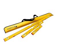 Stabila Set de niveaux à bulle PRO SET 80 ASM - 120/60/30 cm, alu renforcé, aimants terres rares