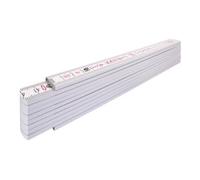 STABILA STABILA règle pliante en bois type 1407 2 m blanche, échelle métrique Quantité:1